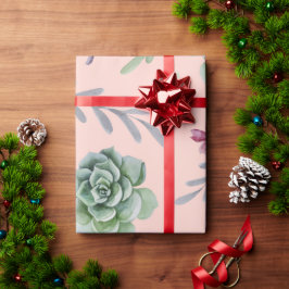 Cactus Patroon 8 Cadeaupapier