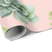 Cactus Patroon 8 Cadeaupapier (Rol Hoek)