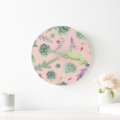 Cactus Patroon 8 Grote Klok (Huis)