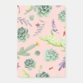 Cactus Patroon 8 Post-it® Notes (Voorkant)
