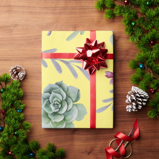 Cactus Patroon 9 Cadeaupapier (Feestdagen Geschenken)