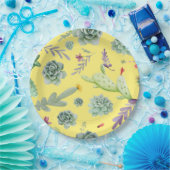 Cactus Patroon 9 Papieren Bordje (Feest)