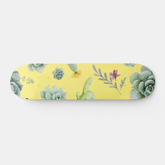 Cactus Patroon 9 Persoonlijk Skateboard (Horizontaal)
