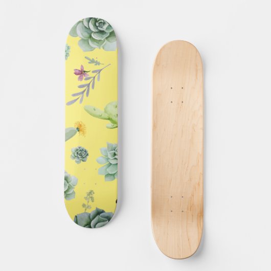 Cactus Patroon 9 Persoonlijk Skateboard (Voorkant)