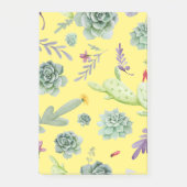 Cactus Patroon 9 Post-it® Notes (Voorkant)