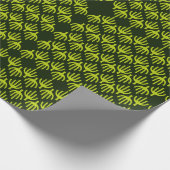 Cactus-patroon Cadeaupapier (Hoek)