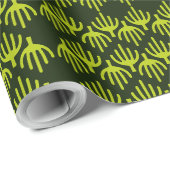 Cactus-patroon Cadeaupapier (Rol Hoek)