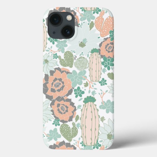 Cactus Patroon Case-Mate iPhone Case (Achterkant)