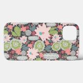  Cactus Patroon Case-Mate iPhone Case (Achterkant (horizontaal))