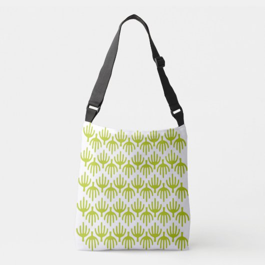 Cactus-patroon Crossbody Tas (Voorkant)