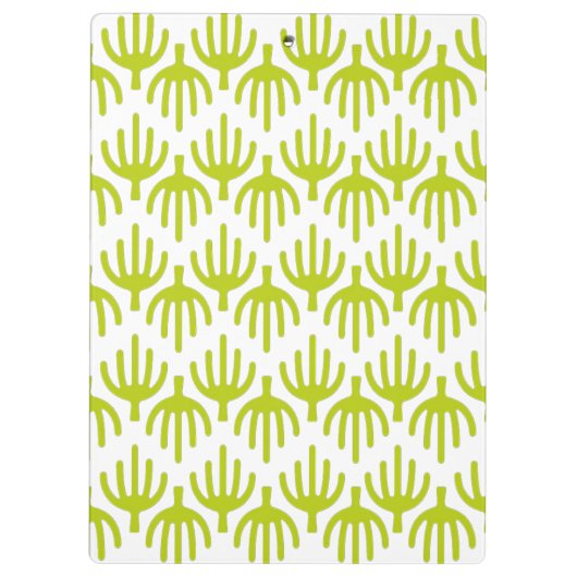 Cactus-patroon Klembord (Achterkant)