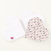 Cactus-patroon met handgetekende cactus notitieboek (Binnen)