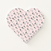 Cactus-patroon met handgetekende cactus notitieboek (Achterkant)