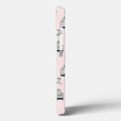 Cactus-patroon met handtekening bevestigen Case-Mate iPhone case (Achterkant / Links)