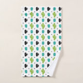Cactus patroon ontwerp bad handdoek (Handdoek)