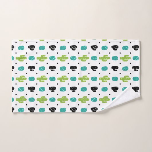 Cactus patroon ontwerp bad handdoek (Handdoek)