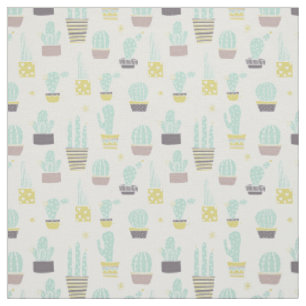 Cactus Patroon Stof