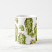 Cactus patroon waterverf koffiemok (Center)