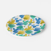 Cactus patroonpapier borden papieren bordje (Gekanteld)