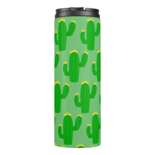 cactus-patroontrommel thermosbeker (Achterkant)
