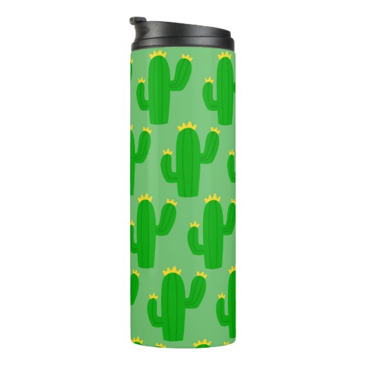 cactus-patroontrommel thermosbeker (Geroteerd rechts)