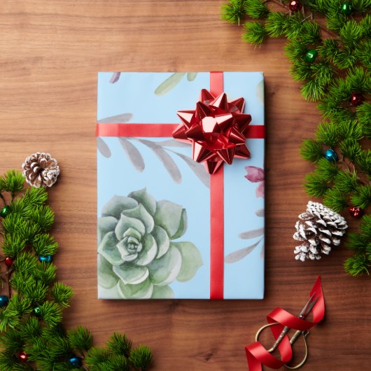 Cactus Pattern 10 Cadeaupapier (Feestdagen Geschenken)