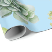 Cactus Pattern 10 Cadeaupapier (Rol Hoek)