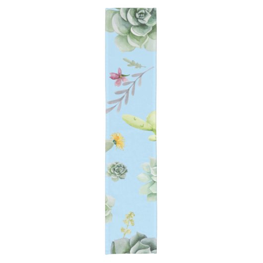 Cactus Pattern 10 Korte Tafelloper (Voorkant)