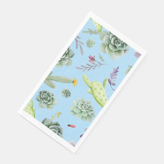 Cactus Pattern 10 Servet (Hoek)