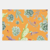 Cactus Pattern 11 Inpakpapier Vel (Voorkant)