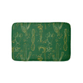 Cactus Pattern Badmat (Voorkant)