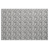 Cactus Pattern - Black and White Stof (Yard (91,4 cm))