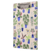 Cactus Pattern Blush Pink Klembord (Links)