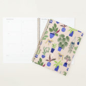 Cactus Pattern Blush Pink Planner (Display)