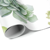 Cactus Pattern Cadeaupapier (Rol Hoek)