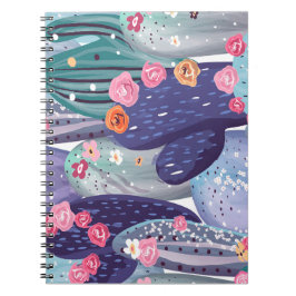 Cactus Pattern Colorful Waterverf Notitieboek