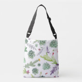 Cactus Pattern Crossbody Tas (Voorkant)
