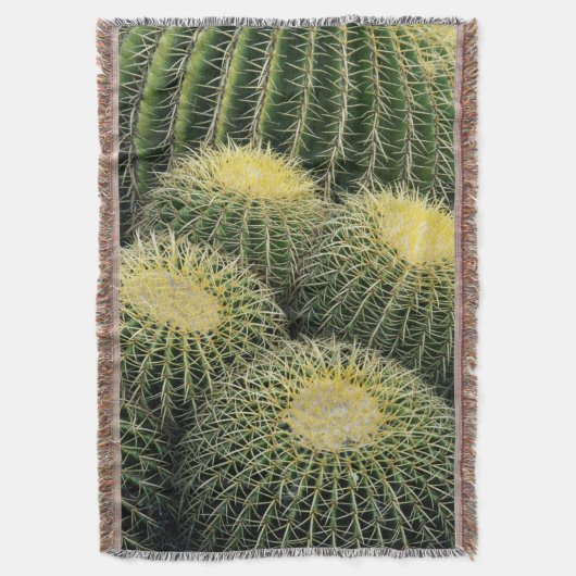 Cactus Pattern Deken (Voorkant Verticaal)