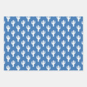 Cactus Pattern Desert Southwest Primary Colors Fun Inpakpapier Vel (Voorkant 2)