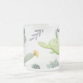 Cactus Pattern Matglas Koffiemok (Center)