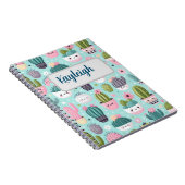 Cactus pattern notitieboek (Rechterzijde)