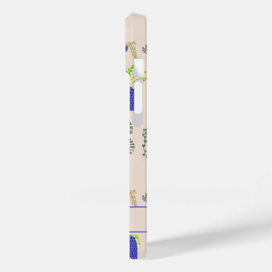 Cactus Pattern Personalized Case-Mate iPhone Case (Achterkant / Links)