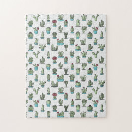 Cactus Pattern Puzzle Legpuzzel