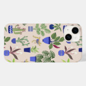 Cactus Pattern roze Case-Mate iPhone Case (Achterkant (horizontaal))