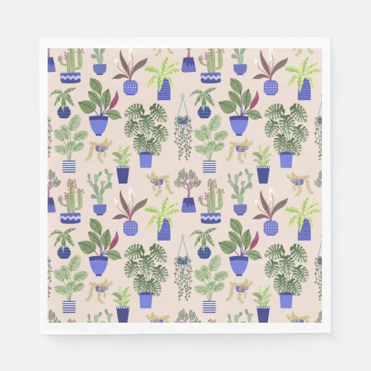 Cactus Pattern Servet (Voorkant)