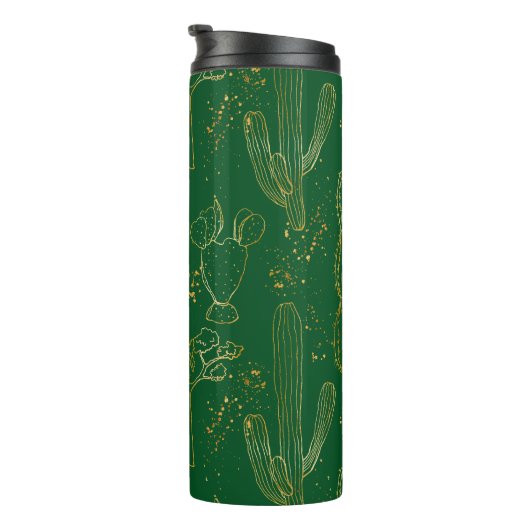 Cactus Pattern Thermosbeker (Geroteerd rechts)