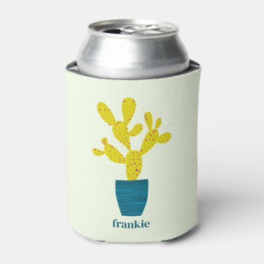 Cactus Personalized Blikjeskoeler (Blikje Voorkant)
