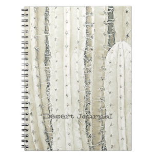 CACTUS Photo Art Desert Journal Neutraal Modern Fu Notitieboek