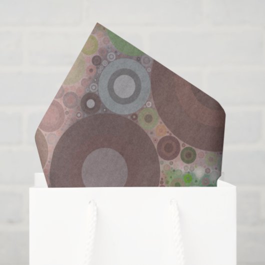 Cactus Photo Art Green Pink Brown Desert Succulent Tissuepapier (Cadeauzakje)