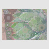 Cactus Photo Art Green Pink Brown Desert Succulent Tissuepapier (Voorkant)